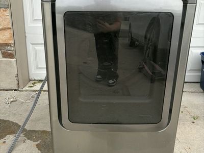 Samsung Electric Dryer in Stainless Steel Finish