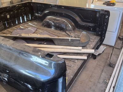 Used Black Truck Bed for Dodge Ram 1500/2500/3500 (2002-2008)