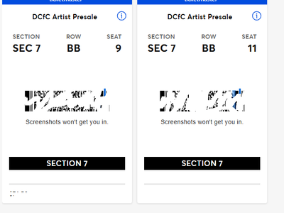 2 Death Cab for Cutie Tickets - Sandy Amphitheater - July 29, 2026 - SEC 7, Row BB, Seats 9-11