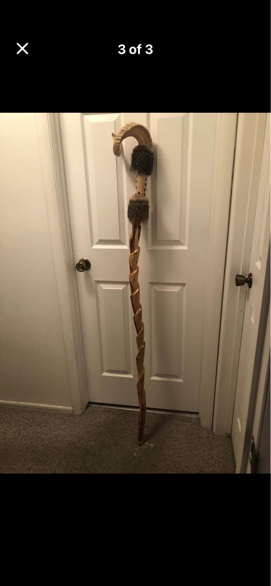 Wizard/LARP/Krampus/Halloween Staff