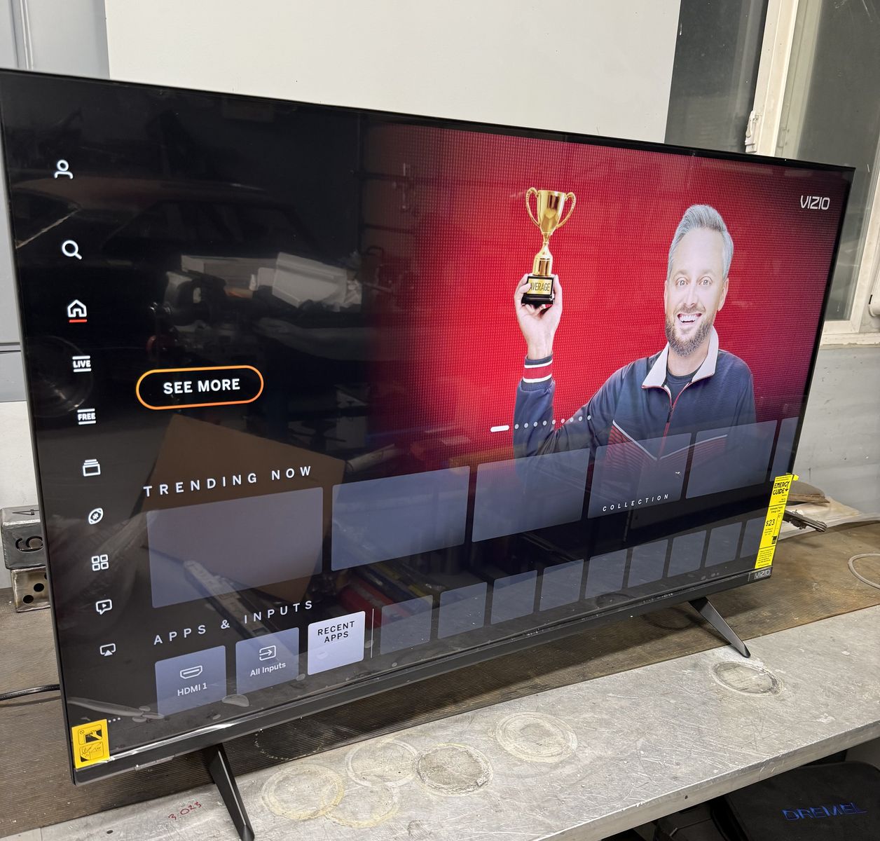 New Vizio Vqd43M-0801 43 Quantum 4k Qled HDR Smart Tv