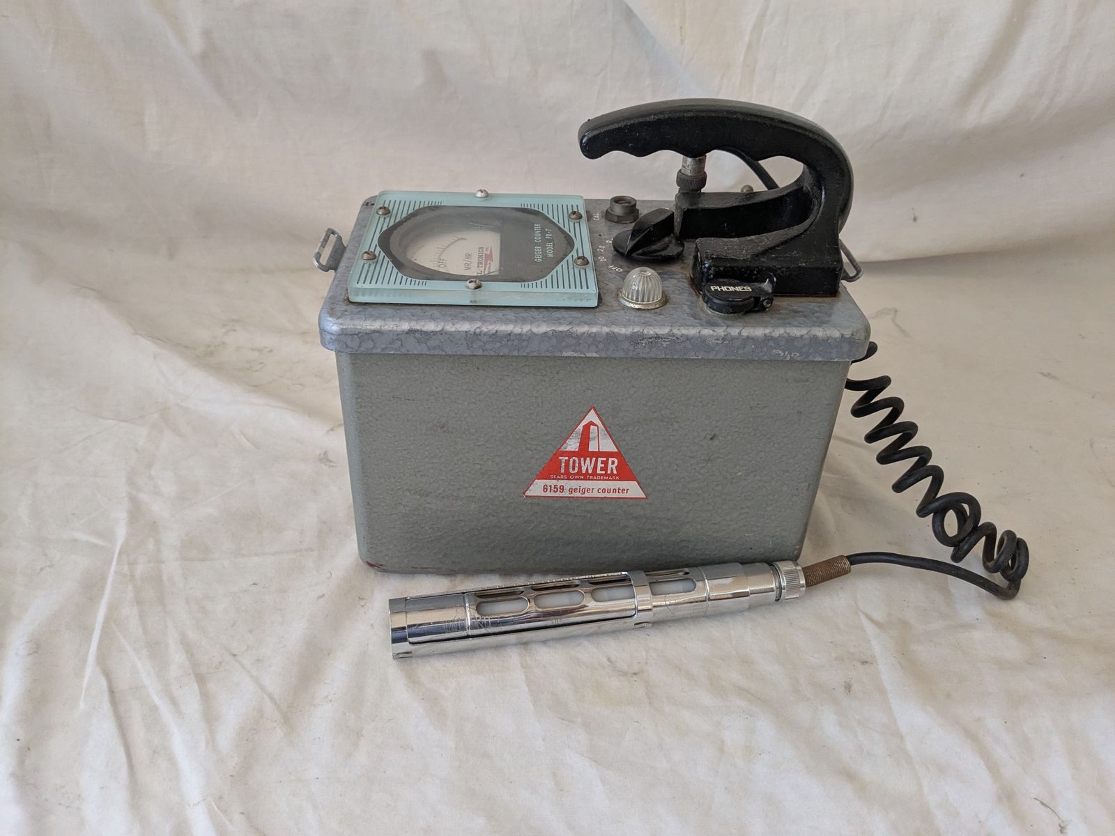 Vintage 50s Geiger Counter