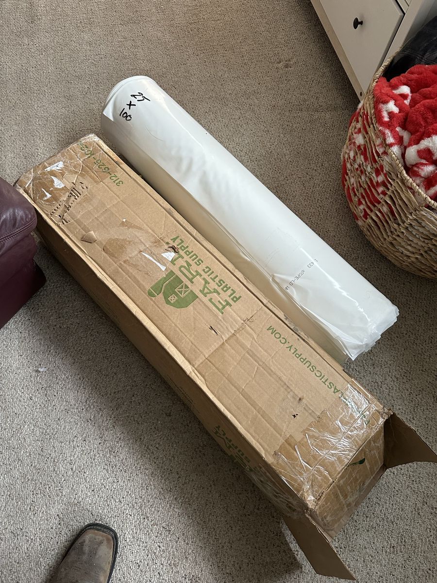 Farm Plastic Supply Roll 25 x 100