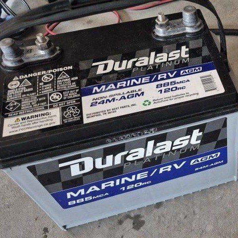 Duralast Platinum AGM Marine/RV Battery 24M-AGM 