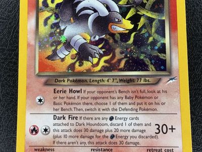 Pokémon Dark Houndoom 7/105 Neo Destiny Holo NM/LP WOTC