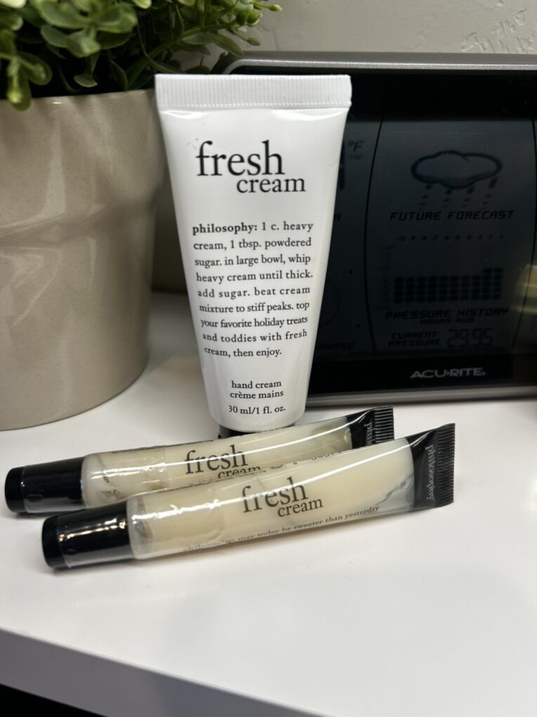 New Philosophy Fresh Cream Handcream Lip Balm