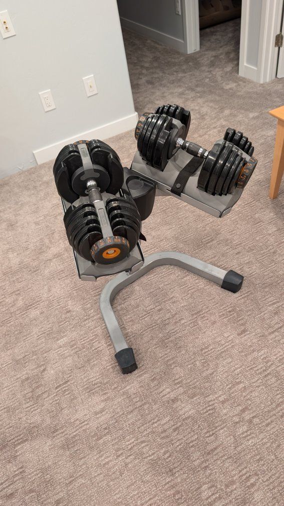 Bowflex SelectTech 552 Adjustable Dumbbells with Stand