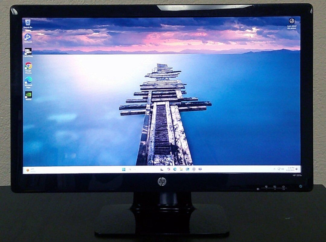 HP 2511x 25” FHD 1920x1080 LED LCD Monitor HDMI DV