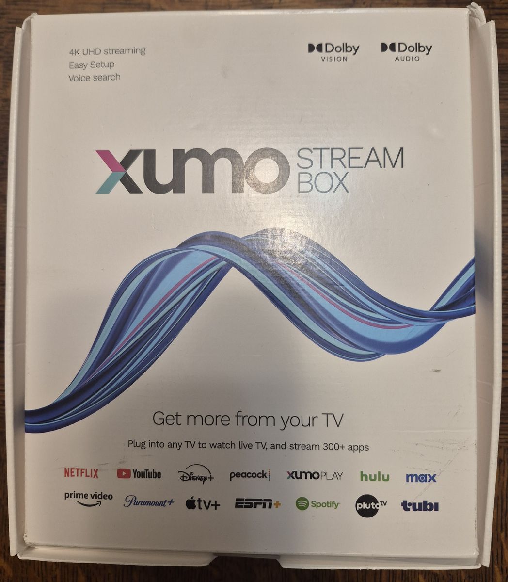 Xumo Stream Box 4K UHD Streaming Media Player