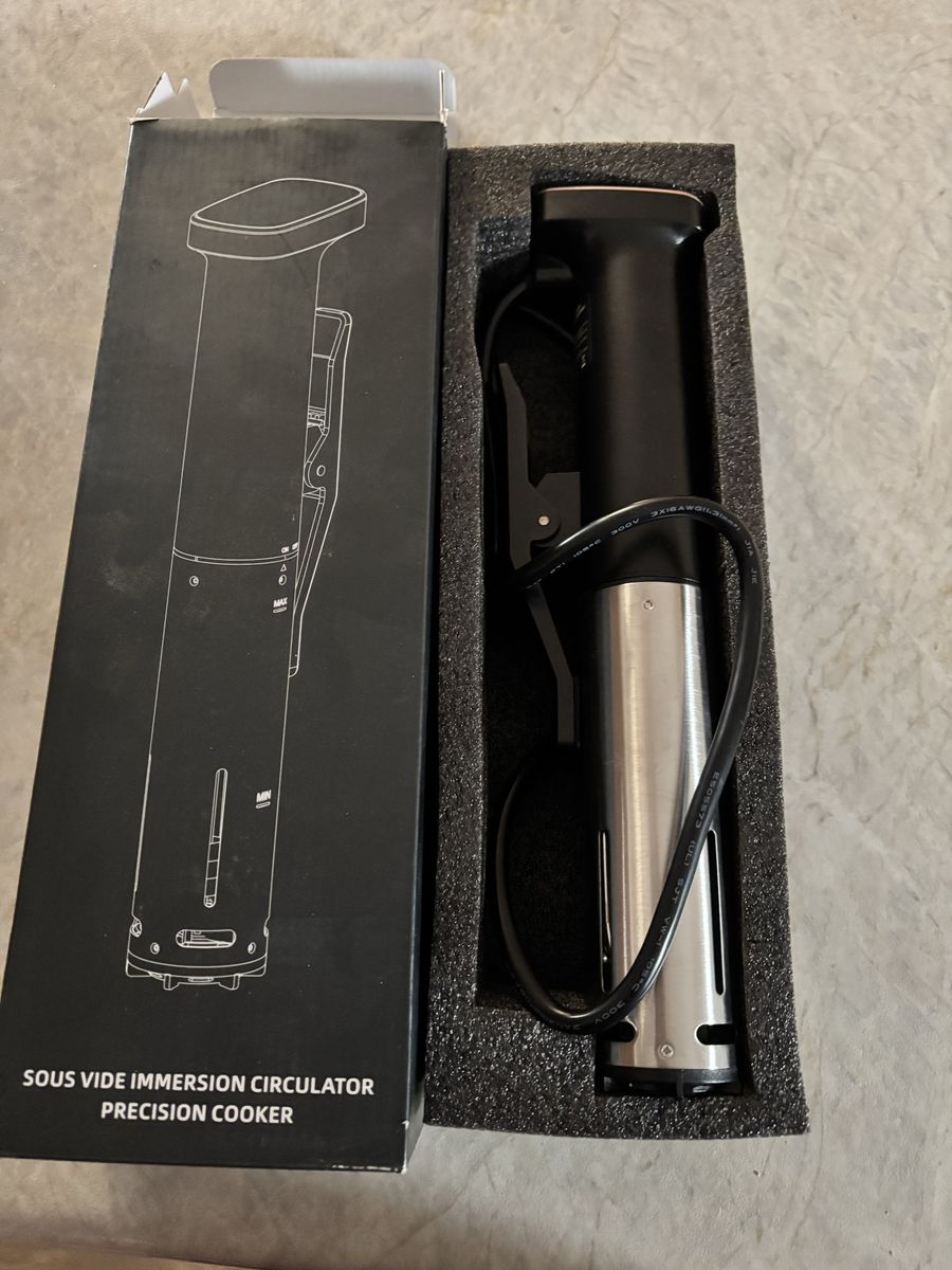 Sous Vide Immersion Circulator Precision Cooker in Original Packaging