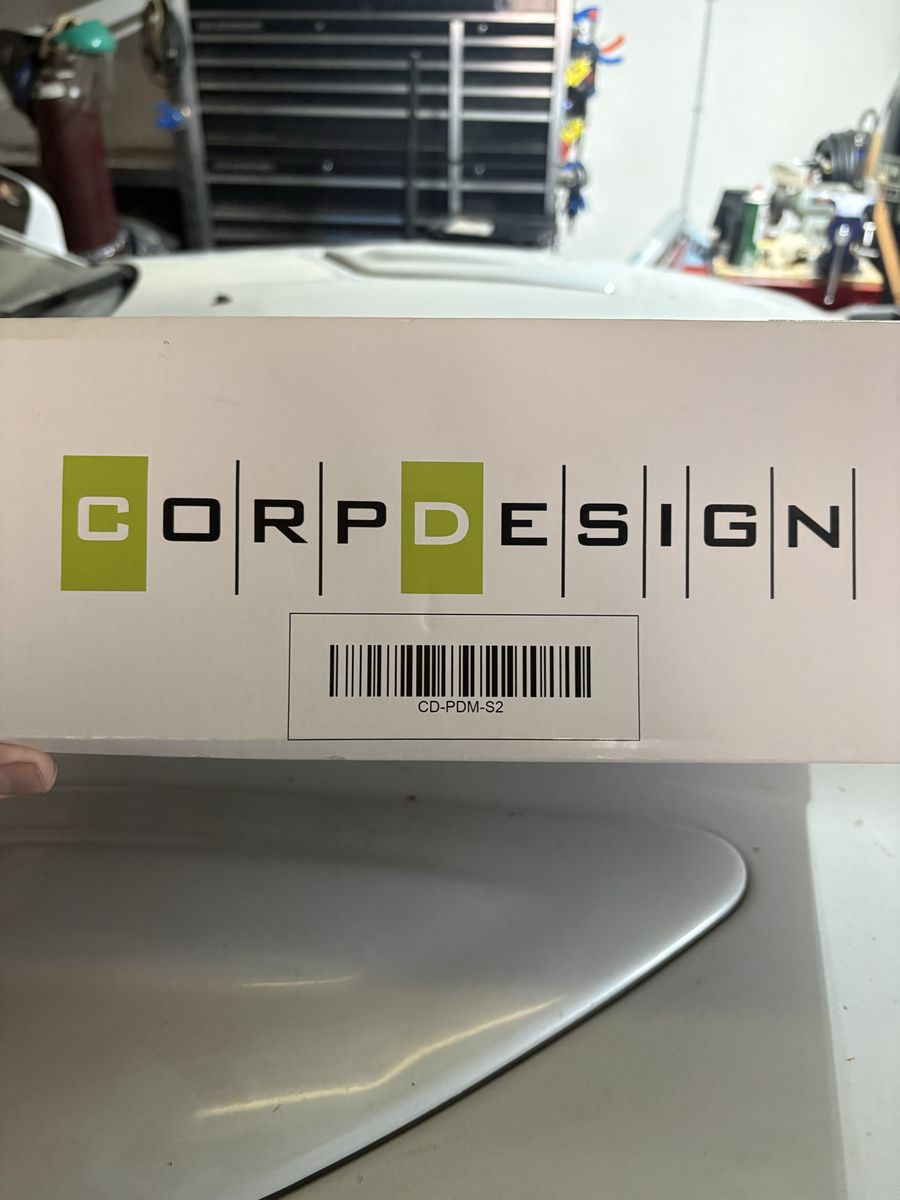 Corp Design Aluminum Voice/Data Module CD-PDM-S2 Silver Power Data Hub