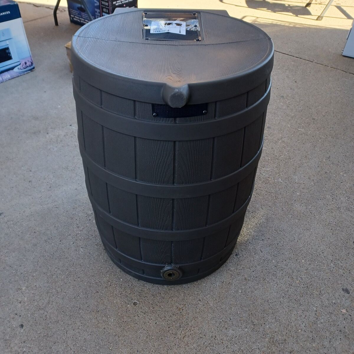 50 gallon rain barrel
