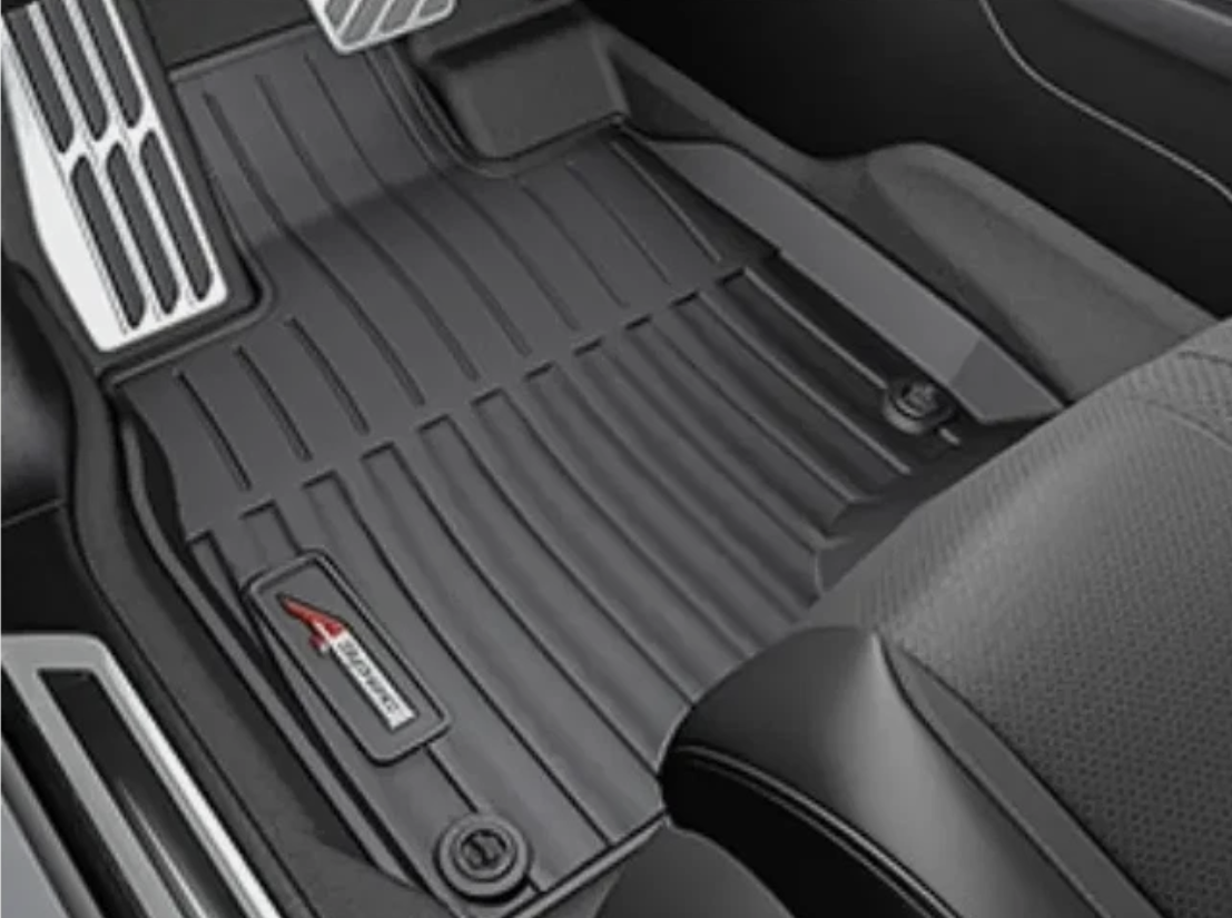 Acura (RDX 2022-2026) A-Spec All-Season Tough Rubber Floor Mats 08P17-TJB-210B