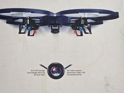 UDI RC U818A Camera Drone Discovery HD+ Withe controller