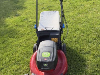 Toro 60V Max PowerJet Cordless Electric Self-Propelled Lawn Mower.