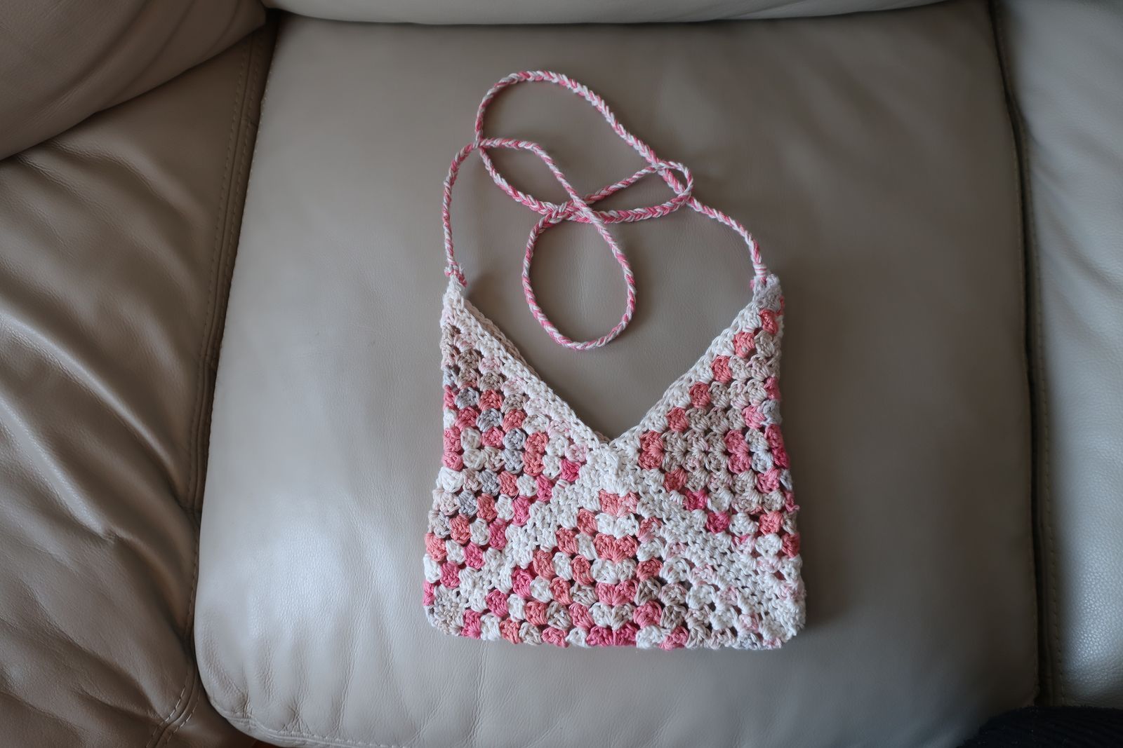 Handmade Crocheted Purse Bag