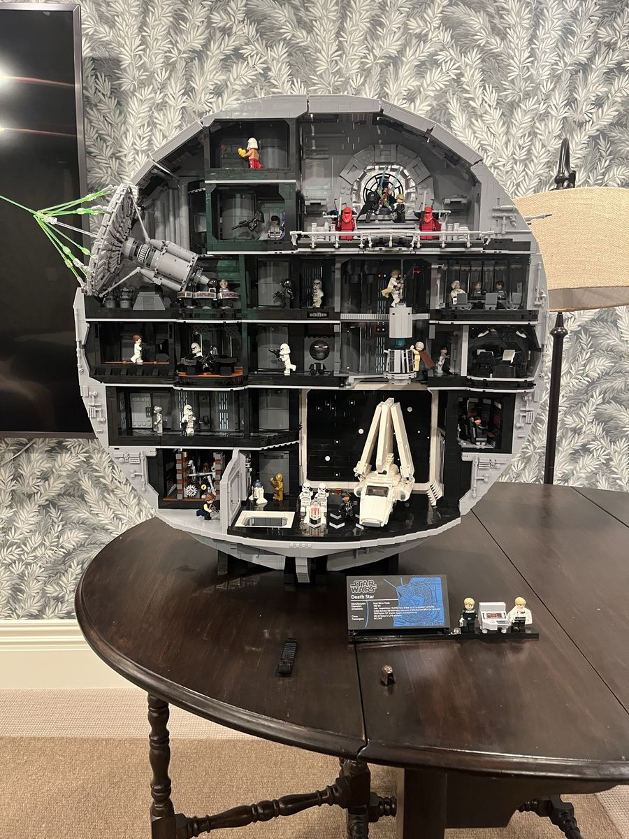 Fake LEGO Star Wars Death Star (75419) Ultimate Collector Series Set - Brand New Just Built- Every Piece Accounted for