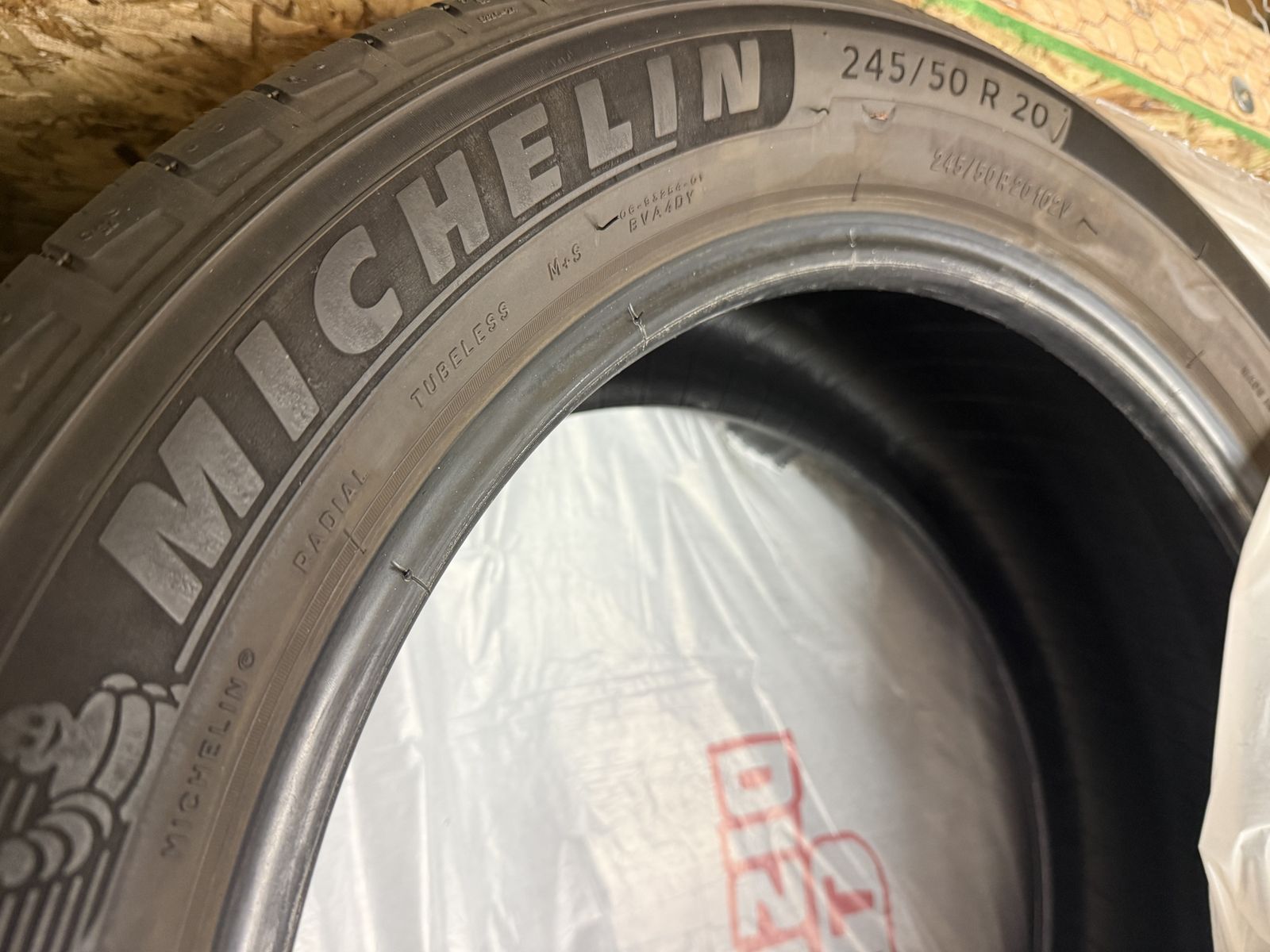 Michelin primacy 245 50 20 set of tires
