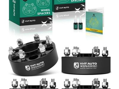 New 6x5 Hubcentric Wheel Spacers 2 inch Fits Chevrolet, GMC, Buick, Oldsmobile, Trailblazer, Envoy, Rainier, SSR 6x127 Lug