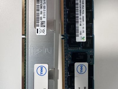 Dell DDR3 server memory 16gb