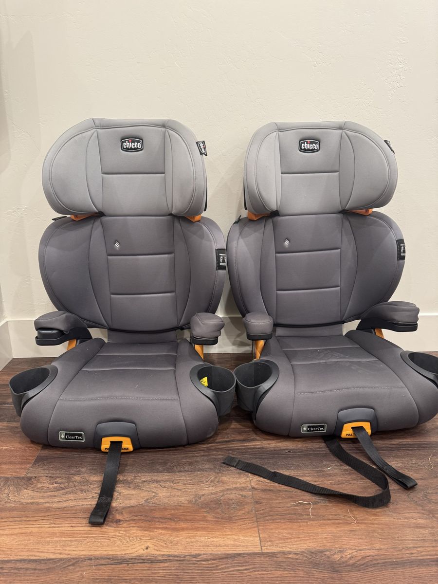 Chicco ClearTex High-Back Booster Car Seats - Pair