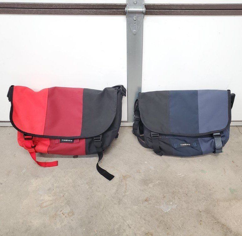 Two Timbuk2 Custom Classic Messenger Bags