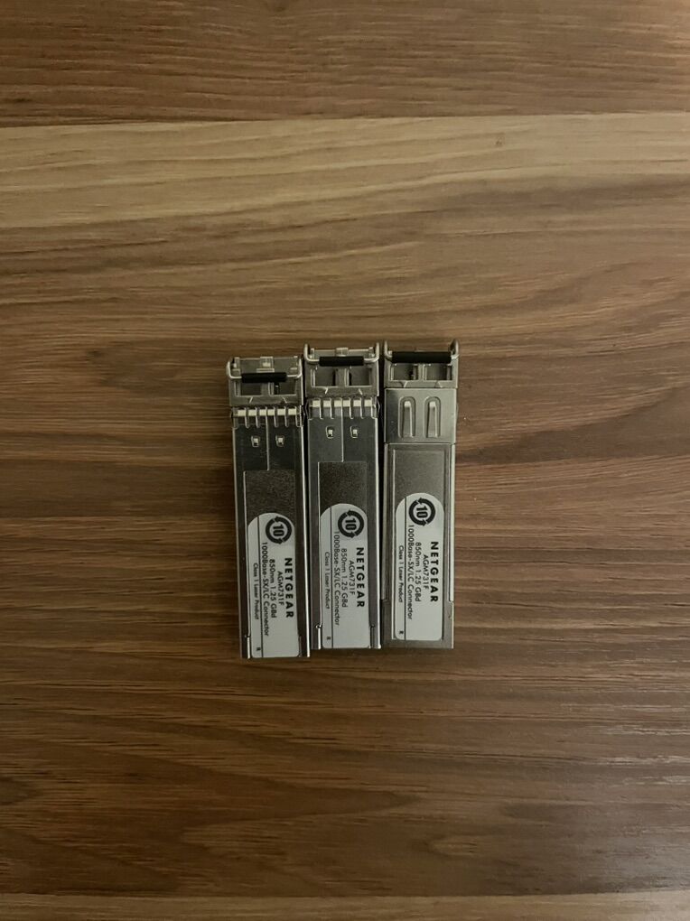 Netgear AGM731F Fiber SFP Modules - 1000Base-SX LC