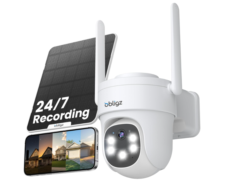 New in box Solar Panel Security Camera