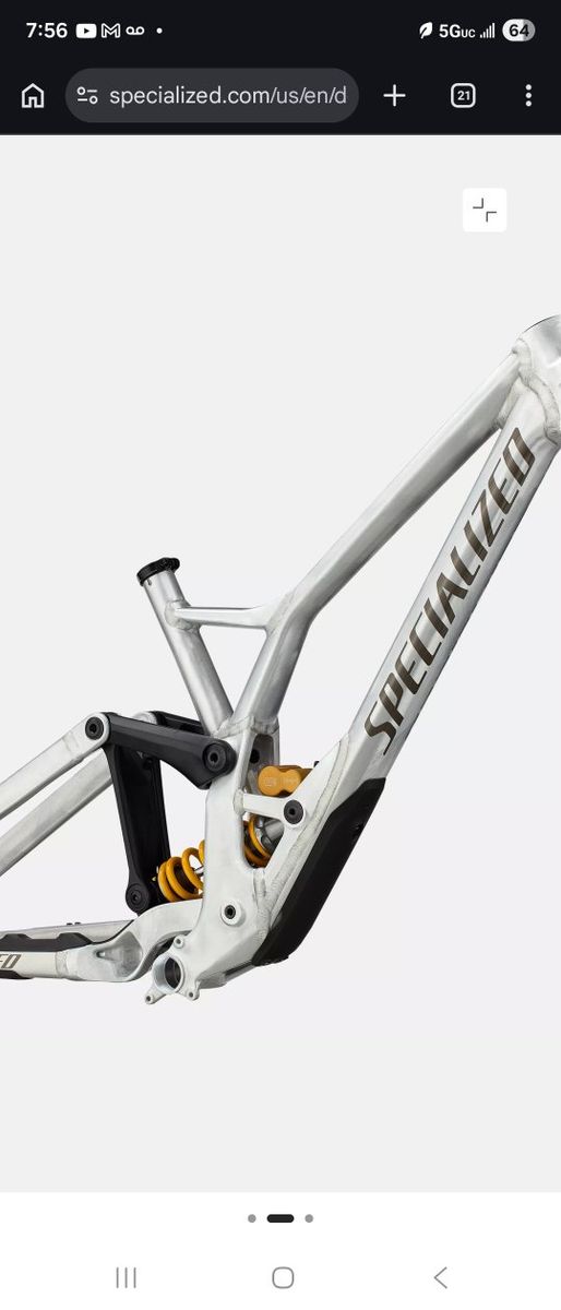 Specialized Demo Race S3 Frameset Brand new