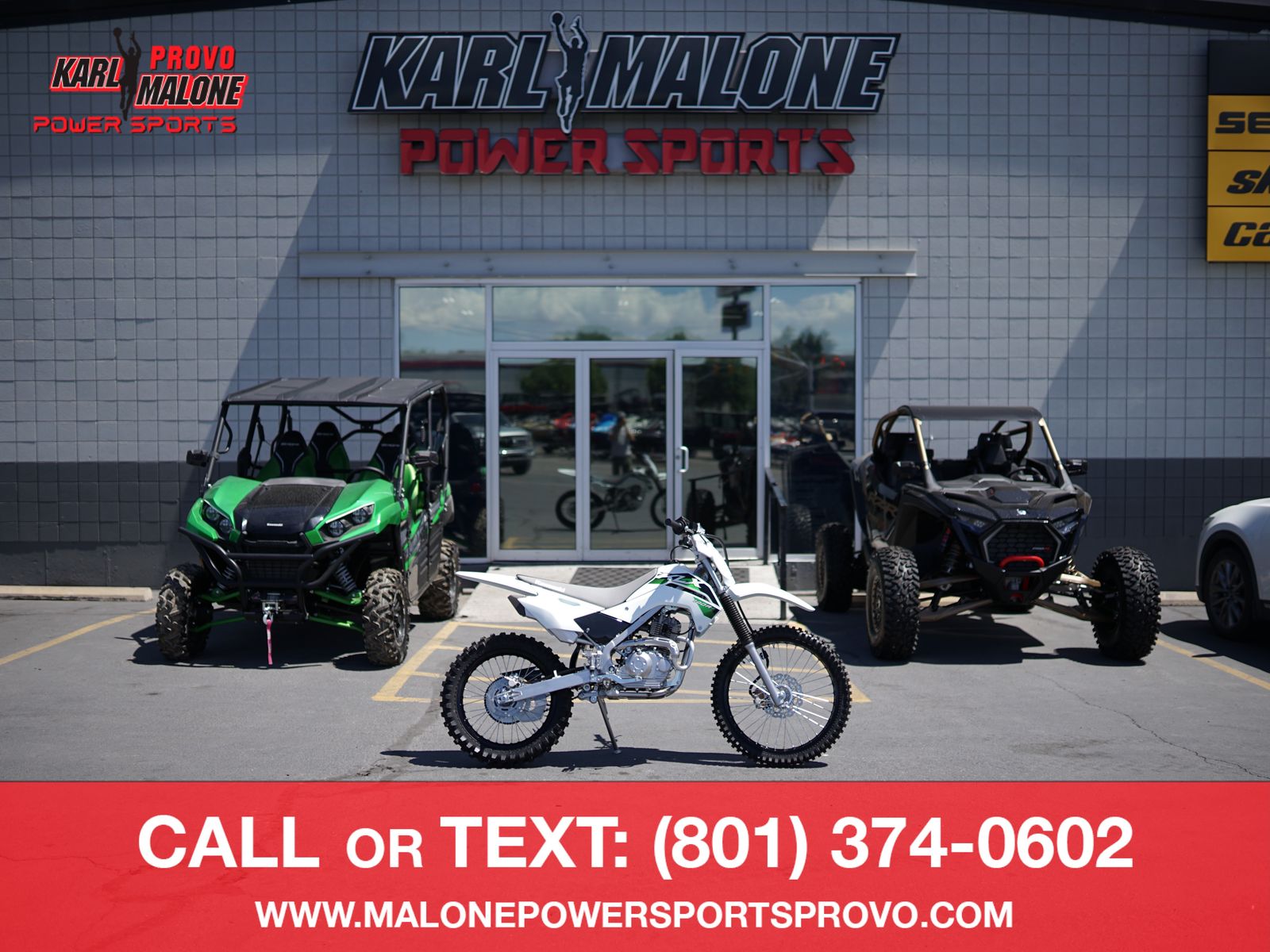 2026 KAWASAKI KLX 140R F Bright White - W02543