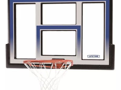 Lifetime Basketball Backboard and Rim