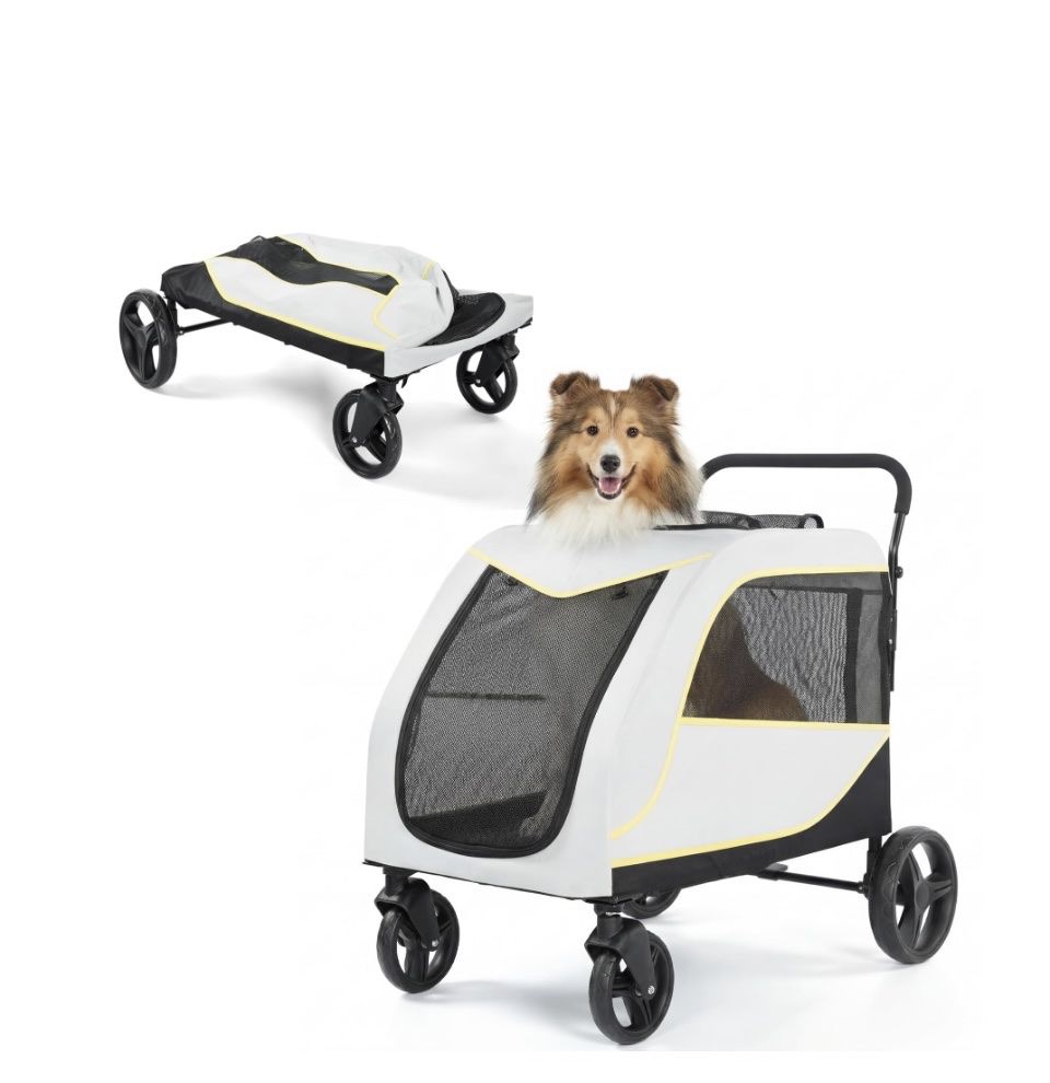 Garvee Heavy-Duty Large Pet Stroller and Bike Trailer WG-204 - 176 lbs Capacity