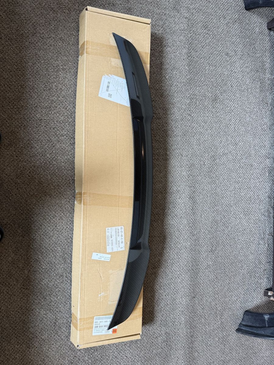 Carbon Fiber Trunk Spoiler