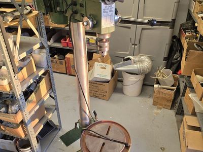FLOOR DRILL PRESS, 1 HP, 16 SPD, 1/2 Inch cap.