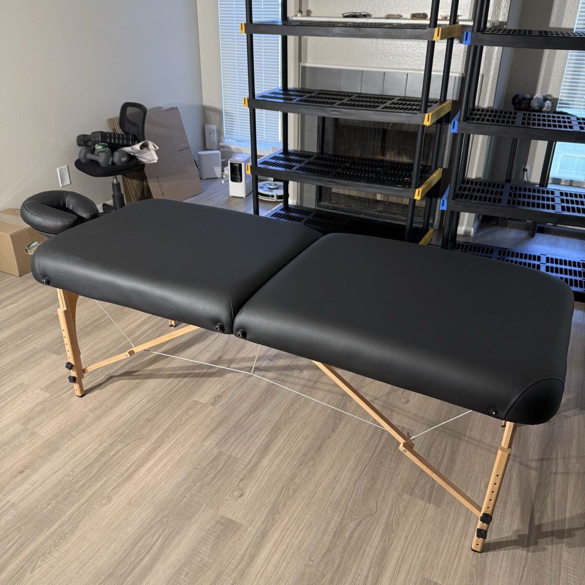 Inner strength E2 massage table with bolster
