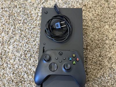 Microsoft Xbox Series X 1TB Console with Wireless Controller & Power Cable - Black, Used