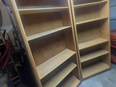 6ft Bookshelves