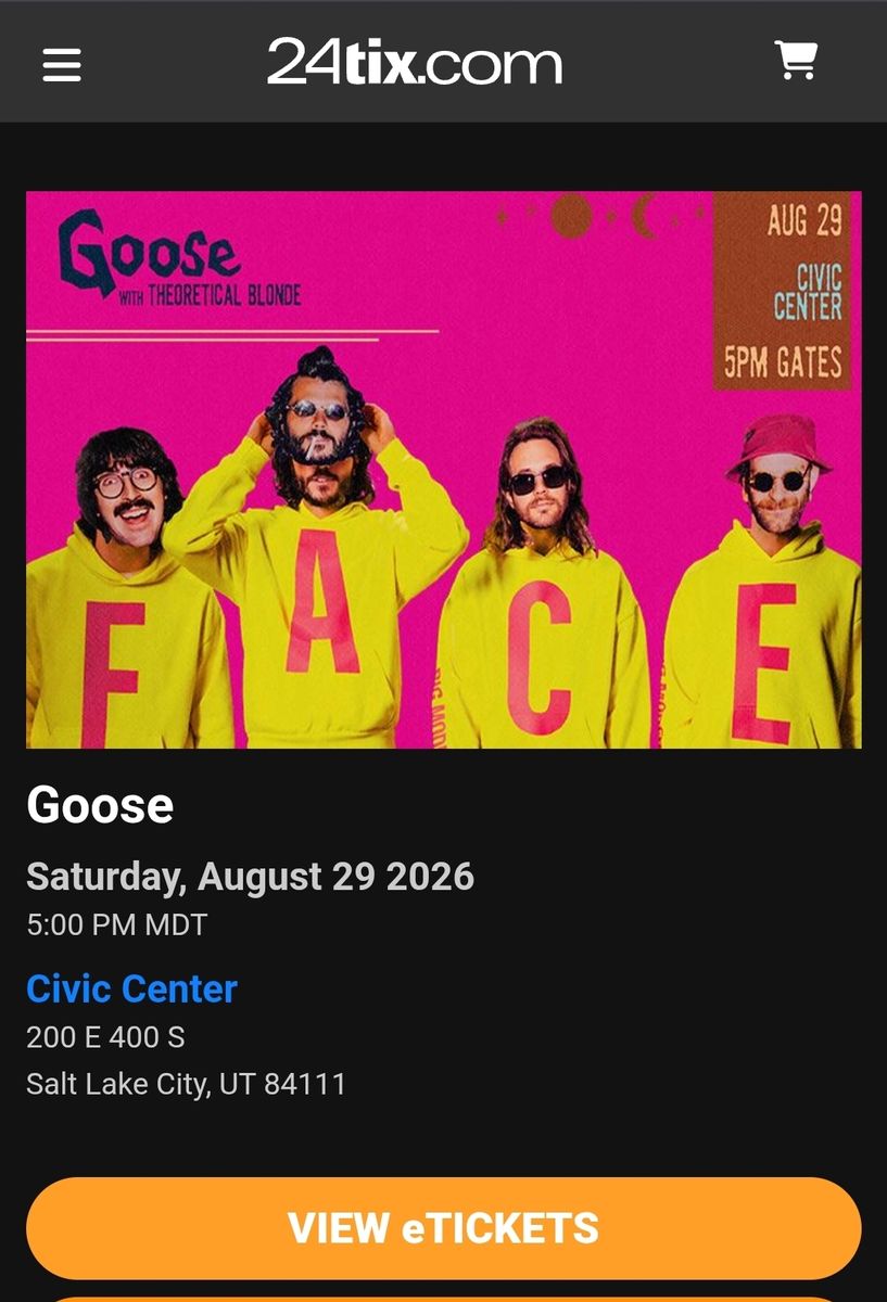 Goose at SLC Civic Center