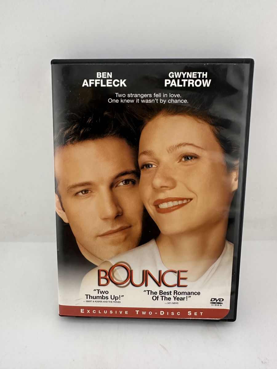Bounce DVD 2-Disc Set Widescreen Ben Affleck Gwyneth Paltrow Romance Movie