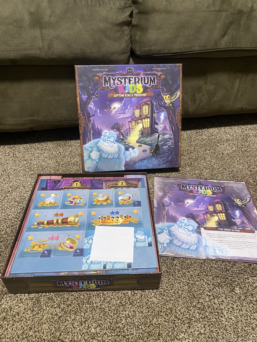 Mysterium Kids Captain Echo's Treasure Board Game