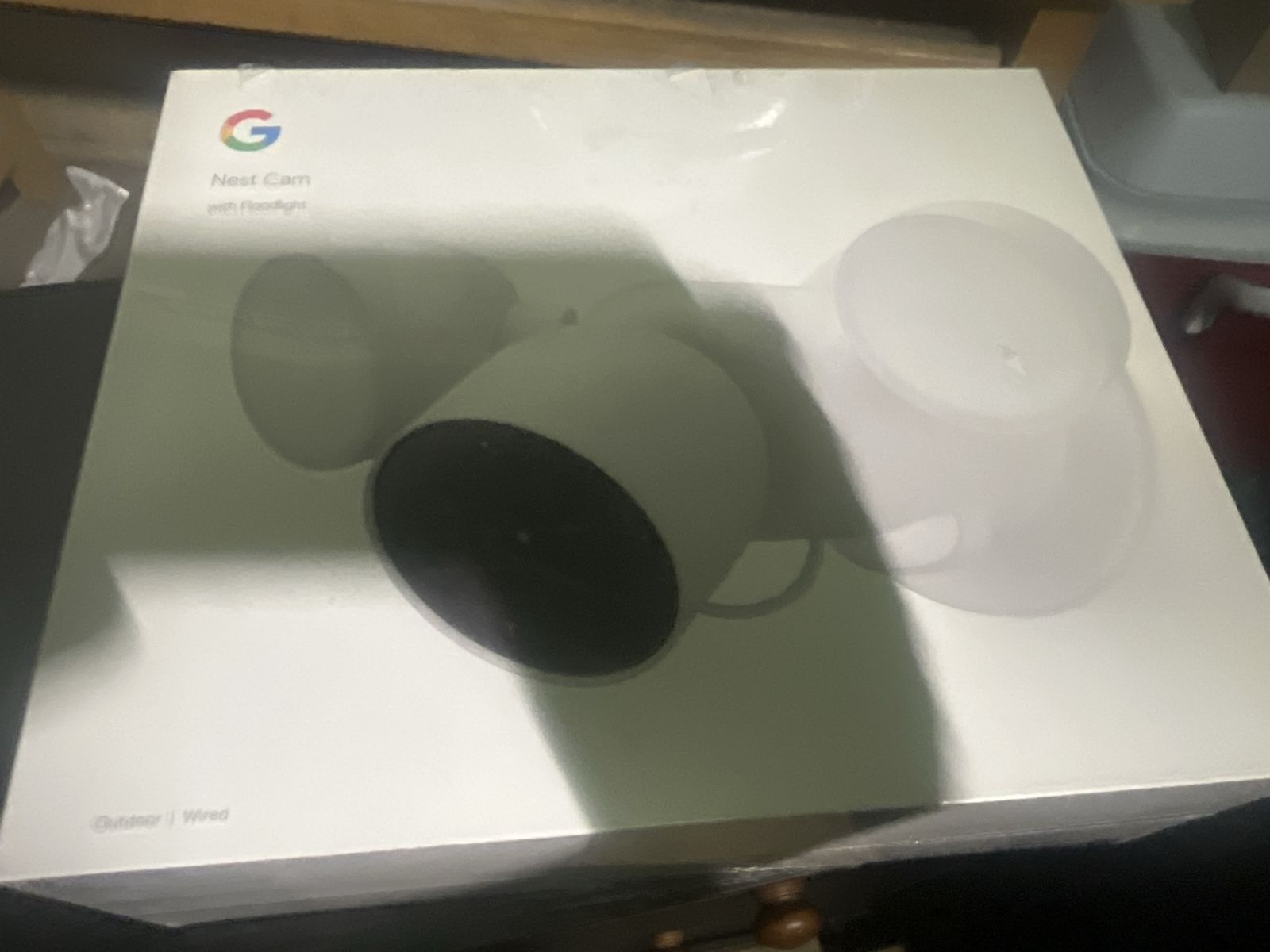 Google Nest Cam with Floodlight - Outdoor Wired Security Camera