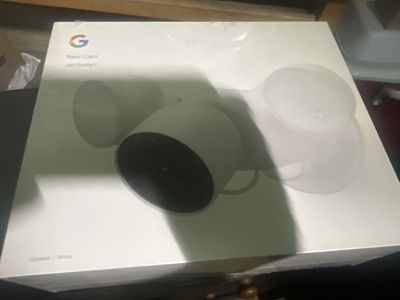 Google Nest Cam with Floodlight - Outdoor Wired Security Camera