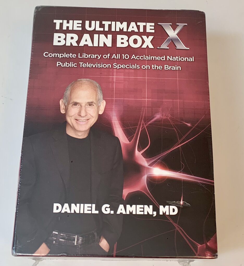 Ultimate Brain Box X w Dr Daniel G. Amen DVDs