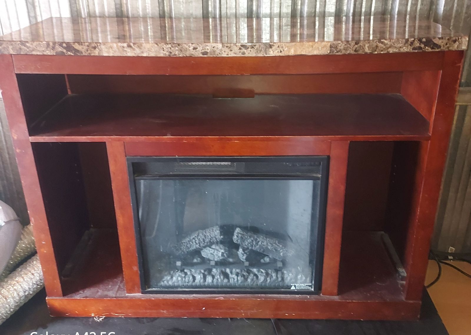 Heater Fireplace / TV stand