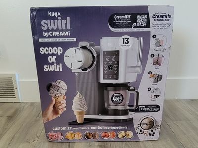 NEW-Ninja Creami Scoop or Swirl Ice Cream Maker