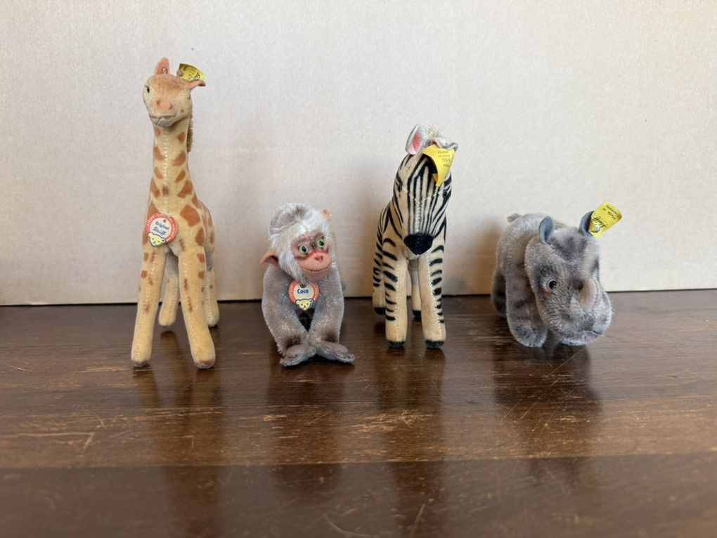 Vintage Steiff Animals - 1950s/60's