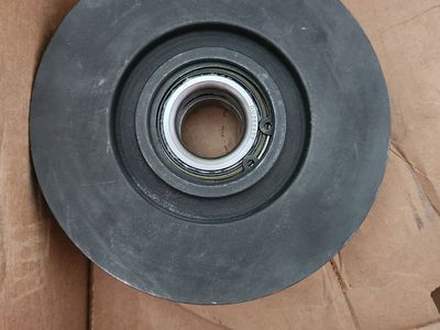 Heavy Duty Centrifugal Clutch Pulley - 4-Bolt Flange Hub (Bearing DU366432)