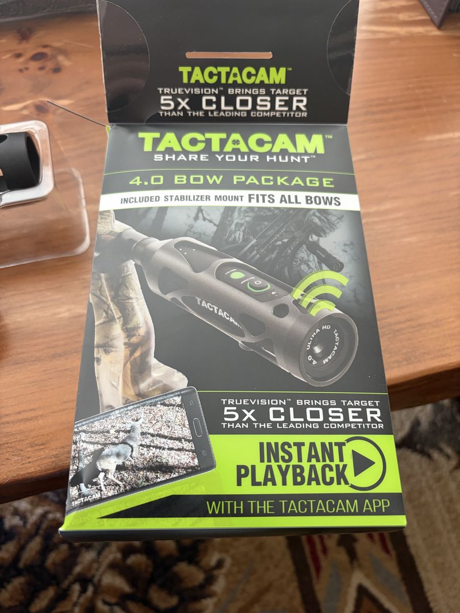 Tactacam 4.0 Bow Package Action Camera with Stabilizer Mount