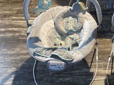 Baby Bouncer And Tummy Time Mat