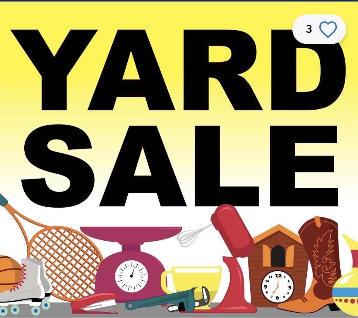 Community yard sale. 626 E Clearwater Dr, Layton.   Saturday June 6